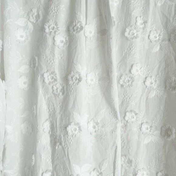 NYD Jeans Paulina Peasant Blouse Floral 1X - Picture 8 of 9